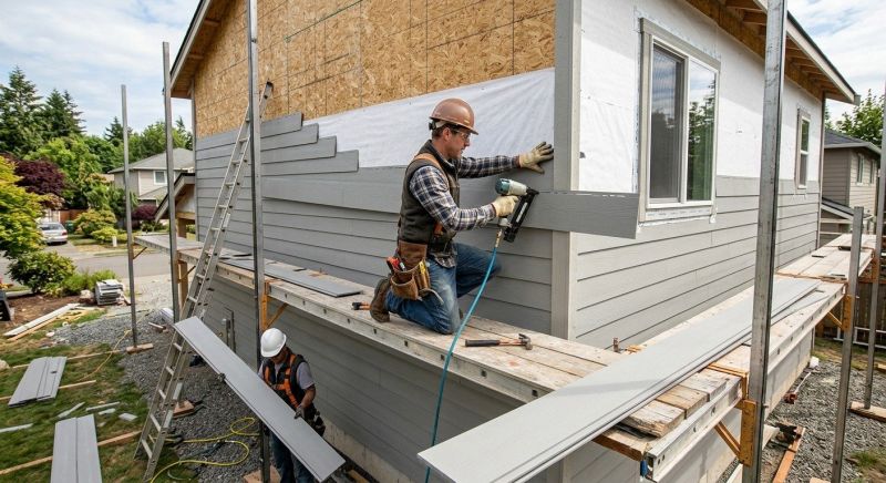 Cement Siding Installation in Falkville, AL