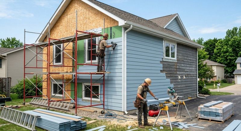 Cement Siding Replacement in Falkville, AL