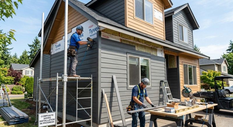 Composite Siding Installation in Hayden, AL