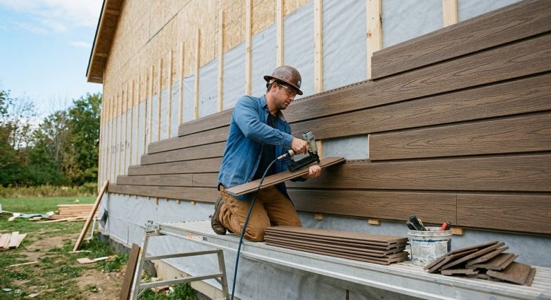 Faux Wood Siding Installation in Hayden, AL
