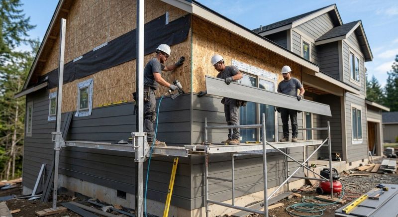 Fiber Siding Installation in Hartselle, AL