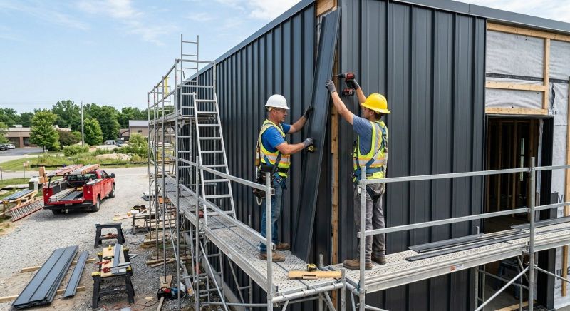 Metal Siding Installation in Arab, AL