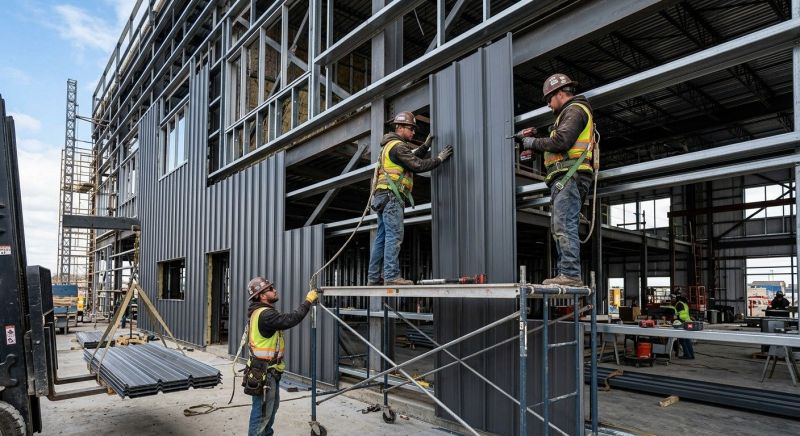 Steel Cladding Installation in Cullman, AL