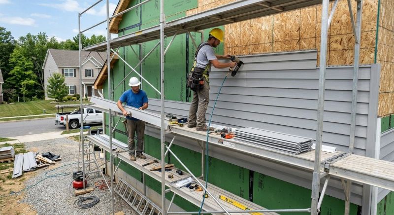 Vinyl Siding Installation in Falkville, AL