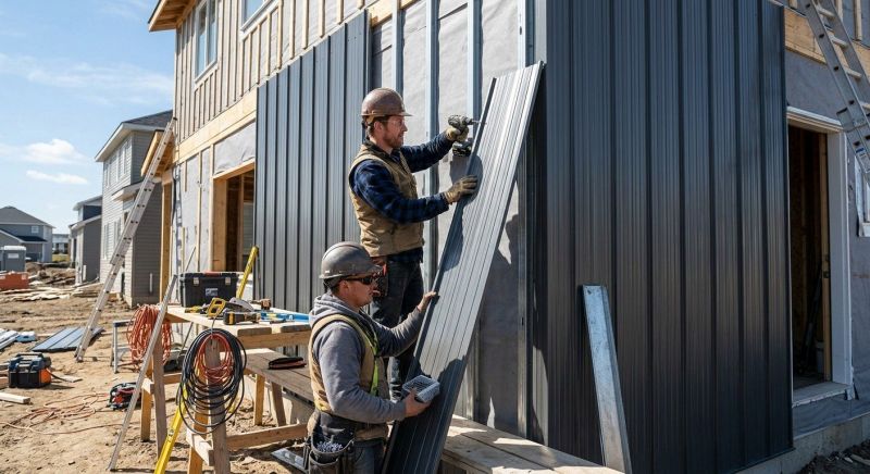 Aluminium Siding Installation