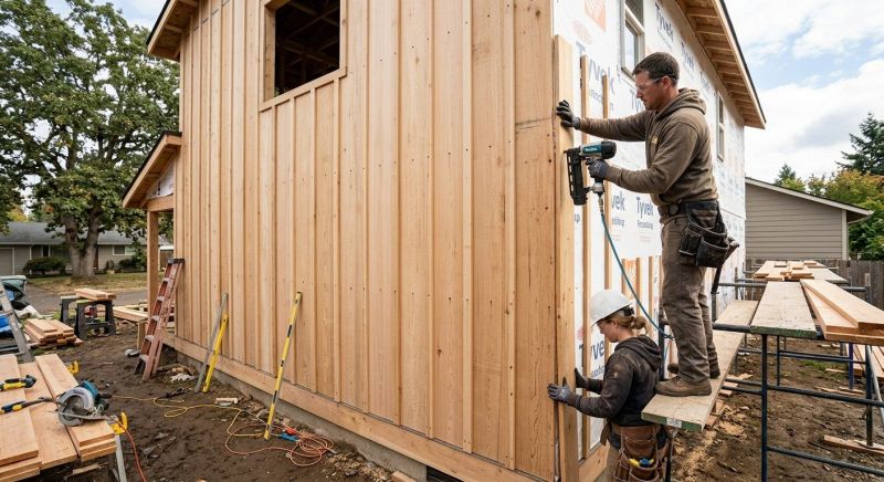 Clapboard Siding Installation