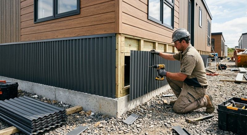 Metal Paneling Installation